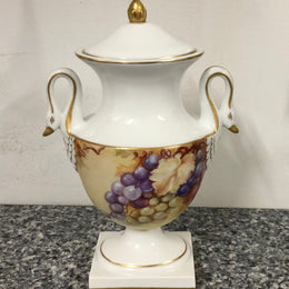 Decorative Hand Painted  Vase Made In Portugal