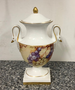 Decorative Hand Painted Vase Made In Portugal | Antique & Vintage | Moonee Ponds Antiques | Australia Wide Delivery