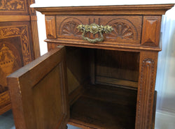 Beautiful Pair of French Arts and Crafts Bedsides | Antique & Vintage | Moonee Ponds Antiques | Australia Wide Delivery