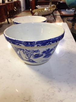 Pair Willow Pattern Bowls | Antique & Vintage | Moonee Ponds Antiques | Australia Wide Delivery