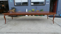 French Style Walnut Large Extension Table | Antique & Vintage | Moonee Ponds Antiques | Australia Wide Delivery