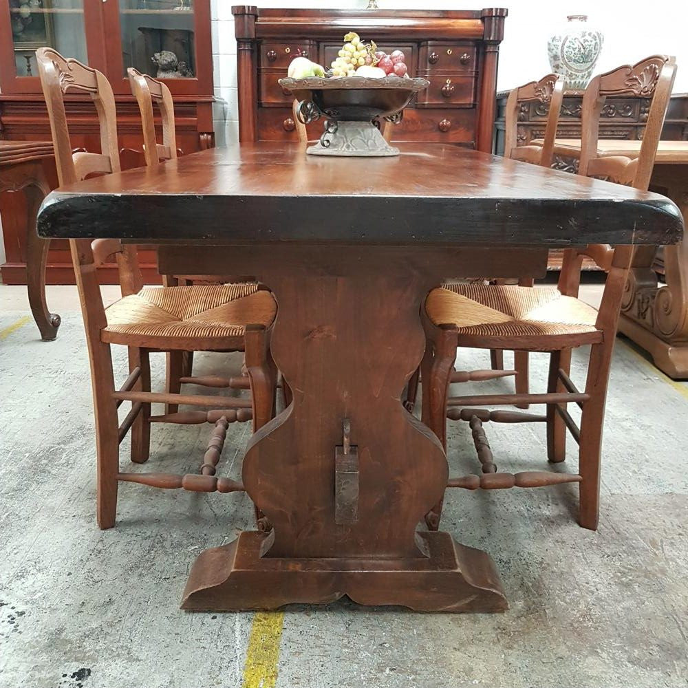 French Fruitwood Dining Table