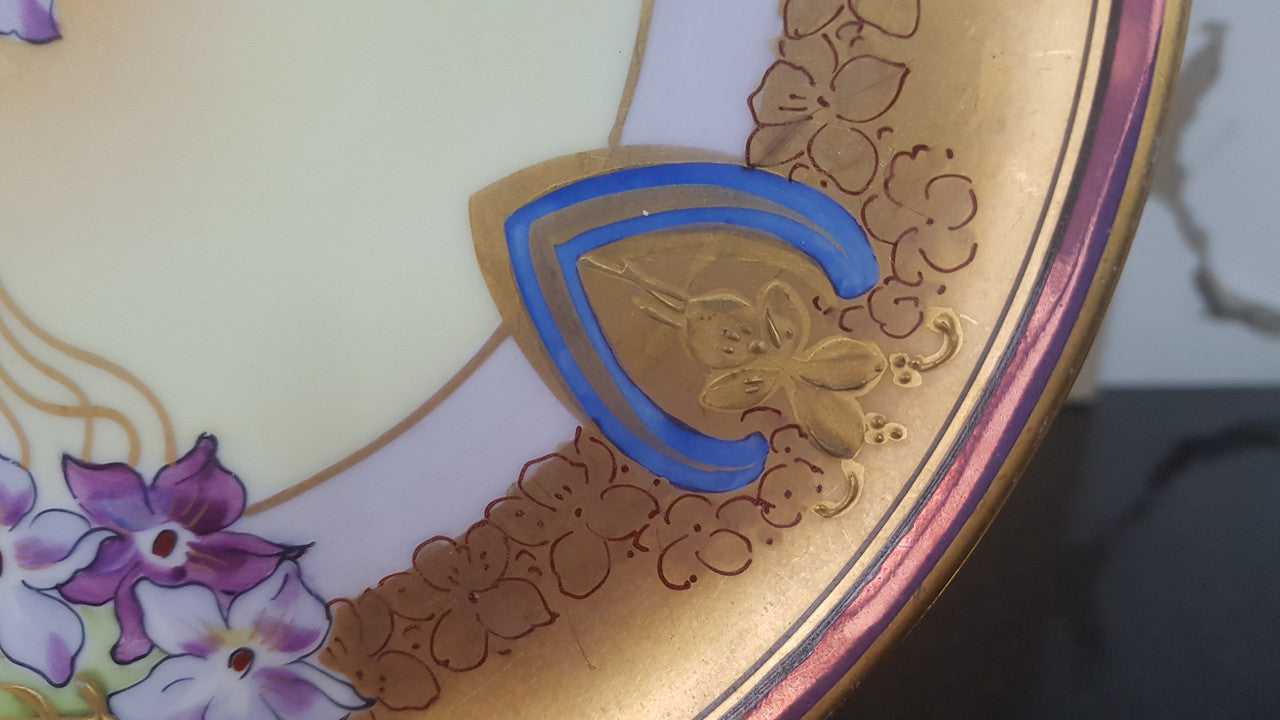 Art Nouveau Side Plate | Antique & Vintage | Moonee Ponds Antiques | Australia Wide Delivery