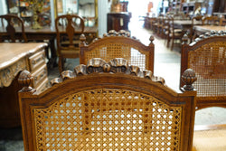 Set Four Antique French Oak Chairs | Antique & Vintage | Moonee Ponds Antiques | Australia Wide Delivery