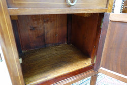 French Inlaid Walnut Bedside Cabinet | Antique & Vintage | Moonee Ponds Antiques | Australia Wide Delivery