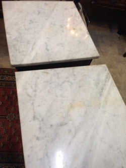 Pair French Marble Top Bedside Cabinets | Antique & Vintage | Moonee Ponds Antiques | Australia Wide Delivery
