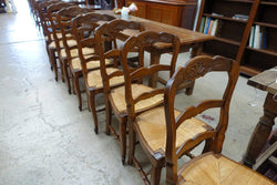 Set Of 8 French Dining Chairs | Antique & Vintage | Moonee Ponds Antiques | Australia Wide Delivery