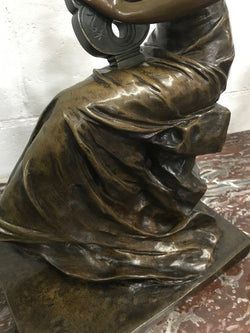 Large French Art Nouveau Female Bronze Sculpture | Antique & Vintage | Moonee Ponds Antiques | Australia Wide Delivery