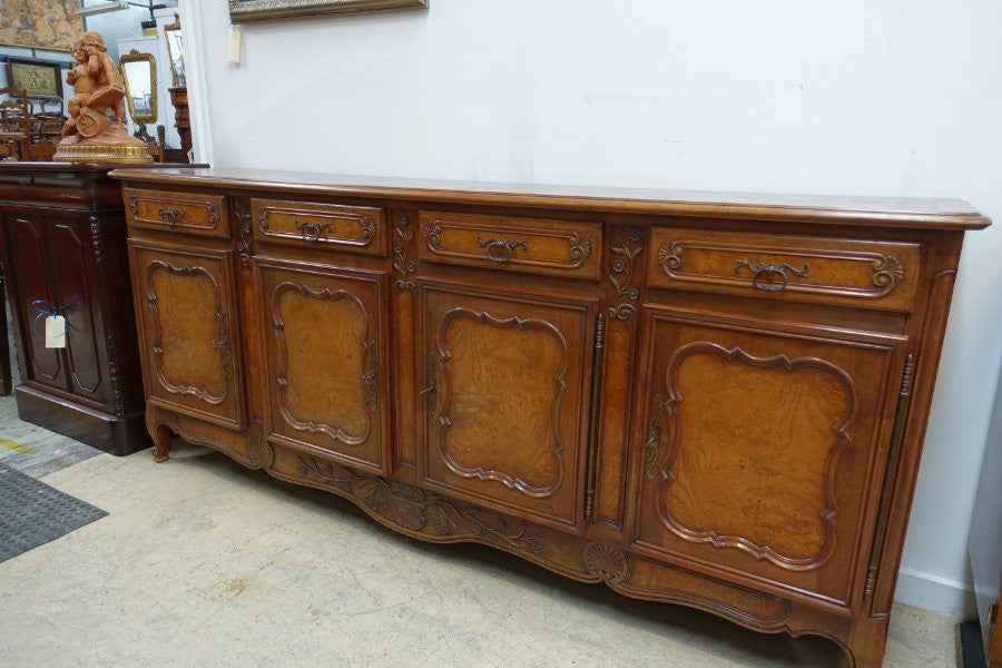 Large French Walnut Sideboard