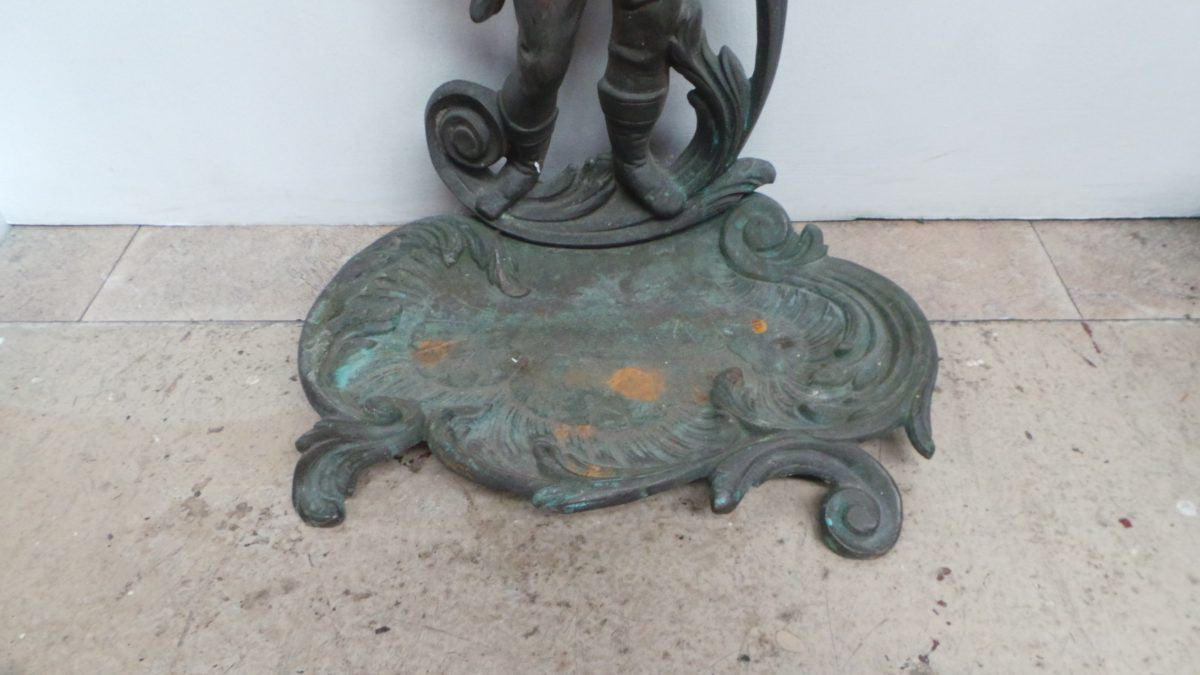 An Antique French Heavy Bronze Umbrella Stand | Antique & Vintage | Moonee Ponds Antiques | Australia Wide Delivery