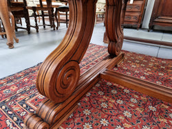 Fabulous 2.5m Spanish Style Oak Large Table | Antique & Vintage | Moonee Ponds Antiques | Australia Wide Delivery