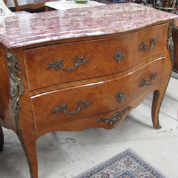 French Walnut Commode-1