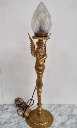 Lovely 19th Century Ormolu Table Lamp | Antique & Vintage | Moonee Ponds Antiques | Australia Wide Delivery