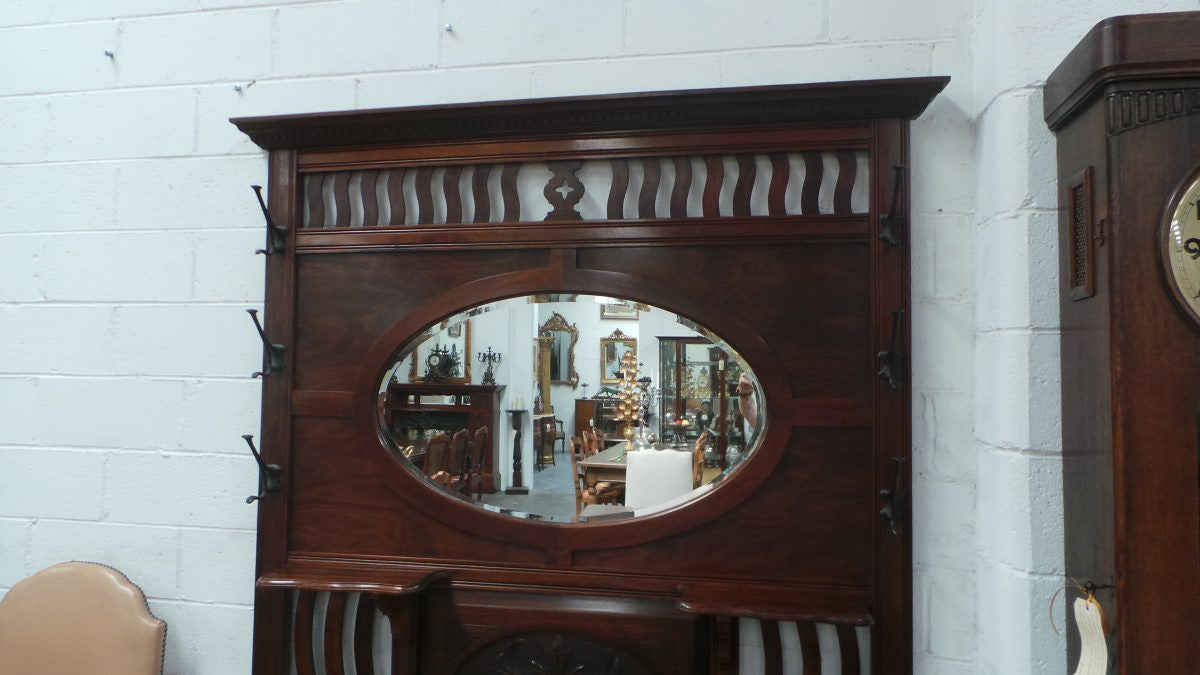 Australian Arts and Crafts Blackwood Hall Stand | Antique & Vintage | Moonee Ponds Antiques | Australia Wide Delivery