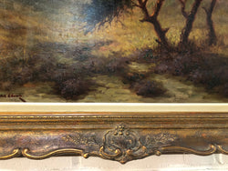 Sensational Oil On Canvas Landscape Painting | Antique & Vintage | Moonee Ponds Antiques | Australia Wide Delivery