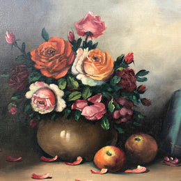 Stunning Floral oil on canvas
