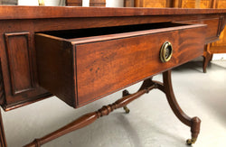 Regency Style 19th Century Leather Top Bureau | Antique & Vintage | Moonee Ponds Antiques | Australia Wide Delivery