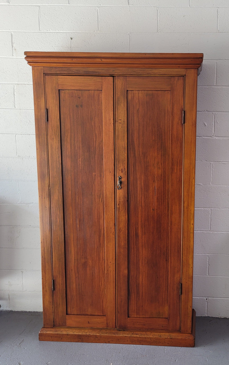 Australian Victorian Pine Storage Cupboard