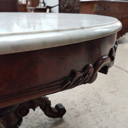 French Flame Mahogany Napoleon III Style Centre Table | Antique & Vintage | Moonee Ponds Antiques | Australia Wide Delivery