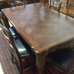 Set Of 6 French Provincial Dining Chairs