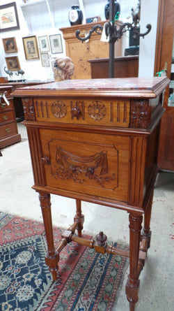 Single French Bedside Cabinet-1 | Antique & Vintage | Moonee Ponds Antiques | Australia Wide Delivery
