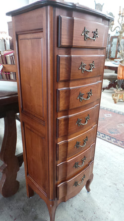Petite French Cherrywood Semainier | Antique & Vintage | Moonee Ponds Antiques | Australia Wide Delivery