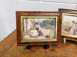 Delightful Myles Birket Foster Framed Prints (price for each) | Antique & Vintage | Moonee Ponds Antiques | Australia Wide Delivery