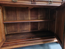 Impressive French Walnut Henry II Style Buffet Sideboard | Antique & Vintage | Moonee Ponds Antiques | Australia Wide Delivery