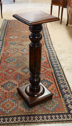 Edwardian Huon Pine Pedestal | Antique & Vintage | Moonee Ponds Antiques | Australia Wide Delivery