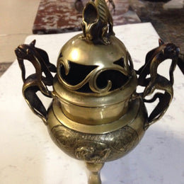 Antique Bronze Chinese Incense Burner