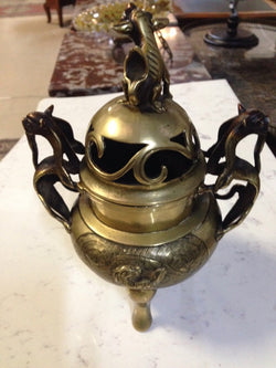 Antique Bronze Chinese Incense Burner | Antique & Vintage | Moonee Ponds Antiques | Australia Wide Delivery