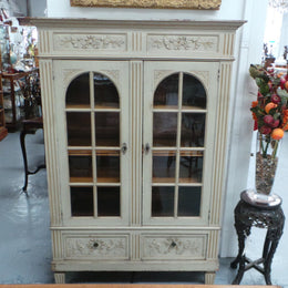 French Painted Bookcase