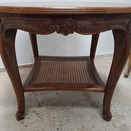 French Oak Coffee Table-3