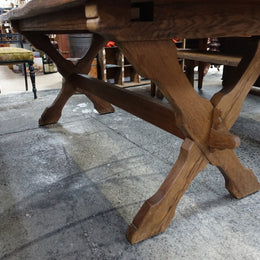 Rustic French Oak Table