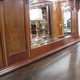 Edwardian Over Mantle Mirror