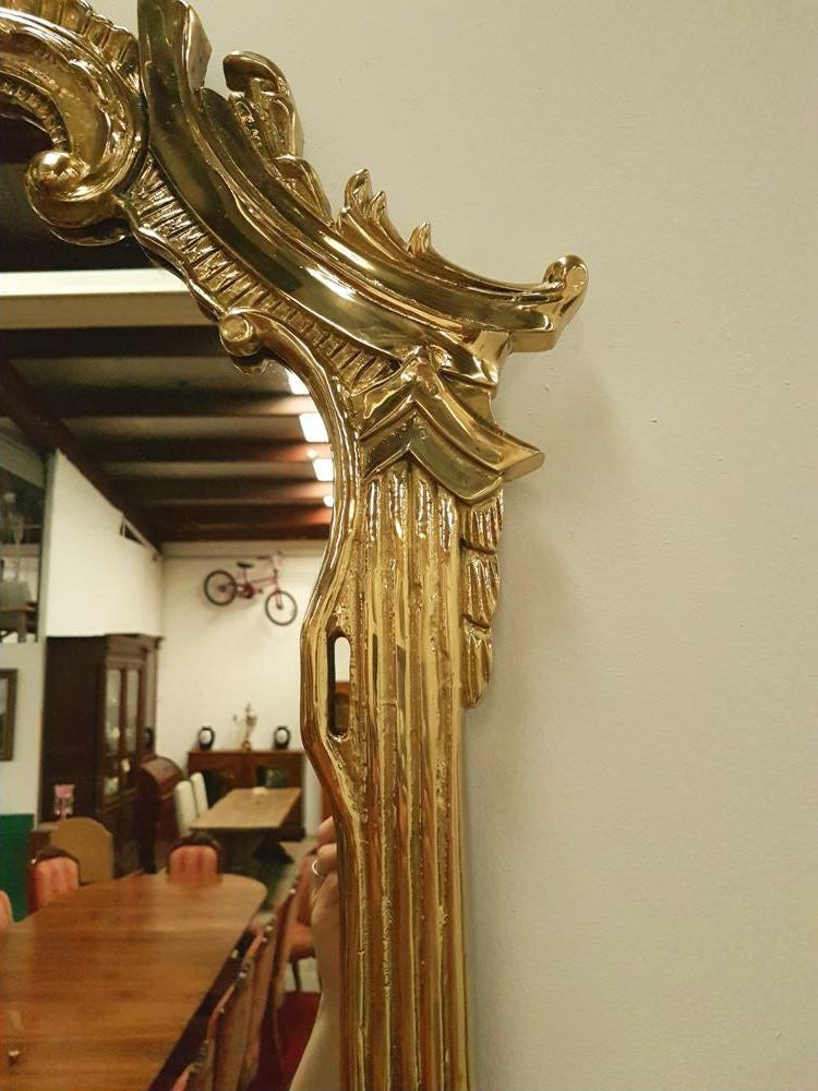 High Quality Japanese Brass Mirror | Antique & Vintage | Moonee Ponds Antiques | Australia Wide Delivery