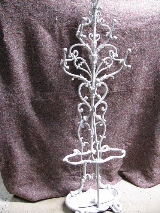 French Cast Iron Hall Stand