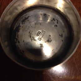 English Silver Trinket Box