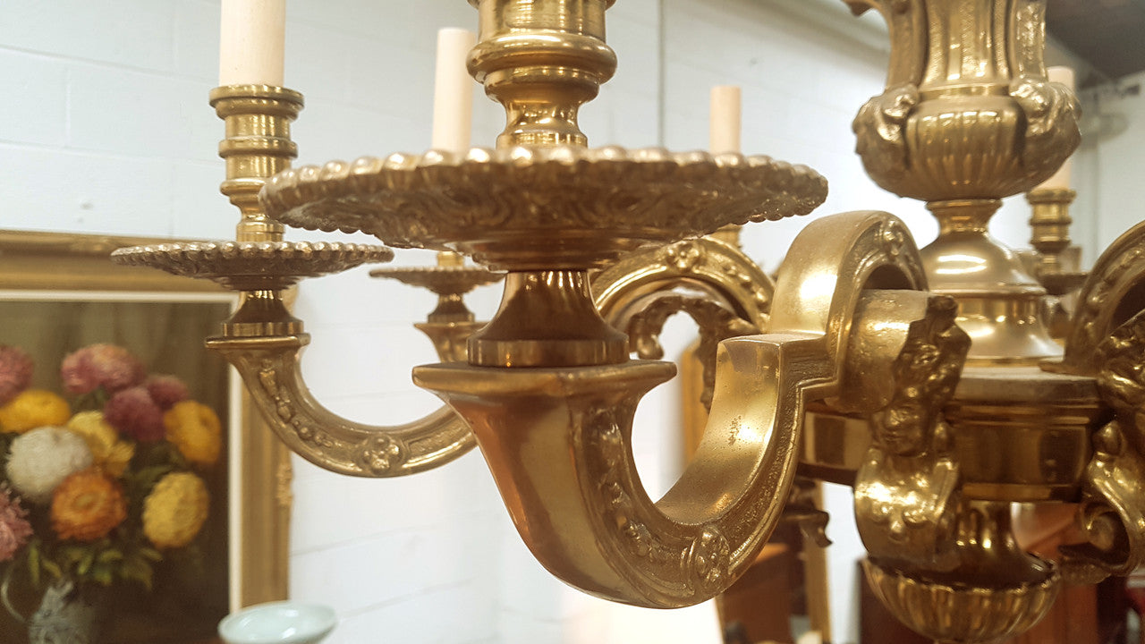 French Napoleon III Chandelier | Antique & Vintage | Moonee Ponds Antiques | Australia Wide Delivery