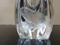 Anne Dybka Baccarat Crystal Vase | Antique & Vintage | Moonee Ponds Antiques | Australia Wide Delivery