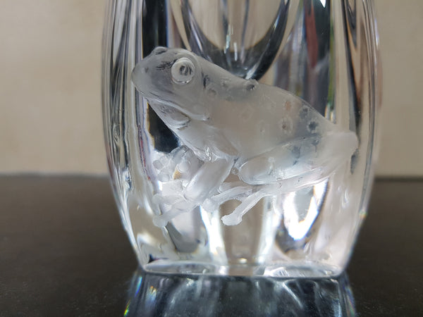Anne Dybka Baccarat Crystal Vase