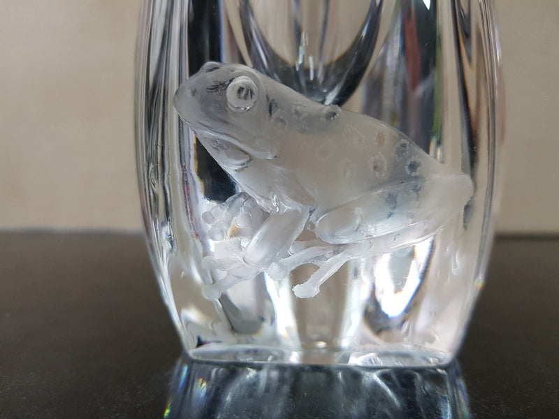 Anne Dybka Baccarat Crystal Vase