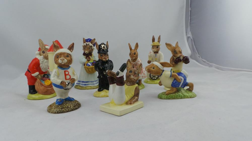 Collection Of Royal Doulton Bunnykins Figurines In Mint Condition | Antique & Vintage | Moonee Ponds Antiques | Australia Wide