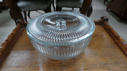 Vintage glass storage container-1 | Antique & Vintage | Moonee Ponds Antiques | Australia Wide Delivery