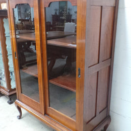 Arts And Crafts Black Wood Cabinet