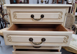 Vintage French Louis 15th Style Original Painted Seven Drawer Semainier | Antique & Vintage | Moonee Ponds Antiques | Australia Wide Delivery