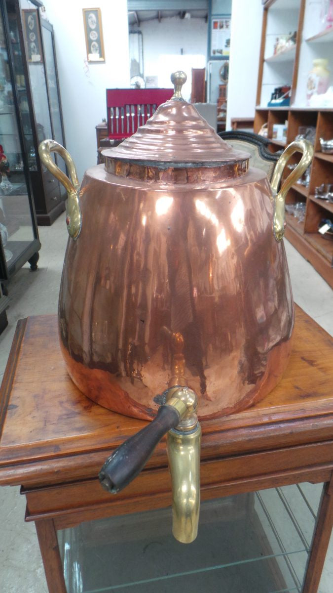 Antique Copper Water Urn