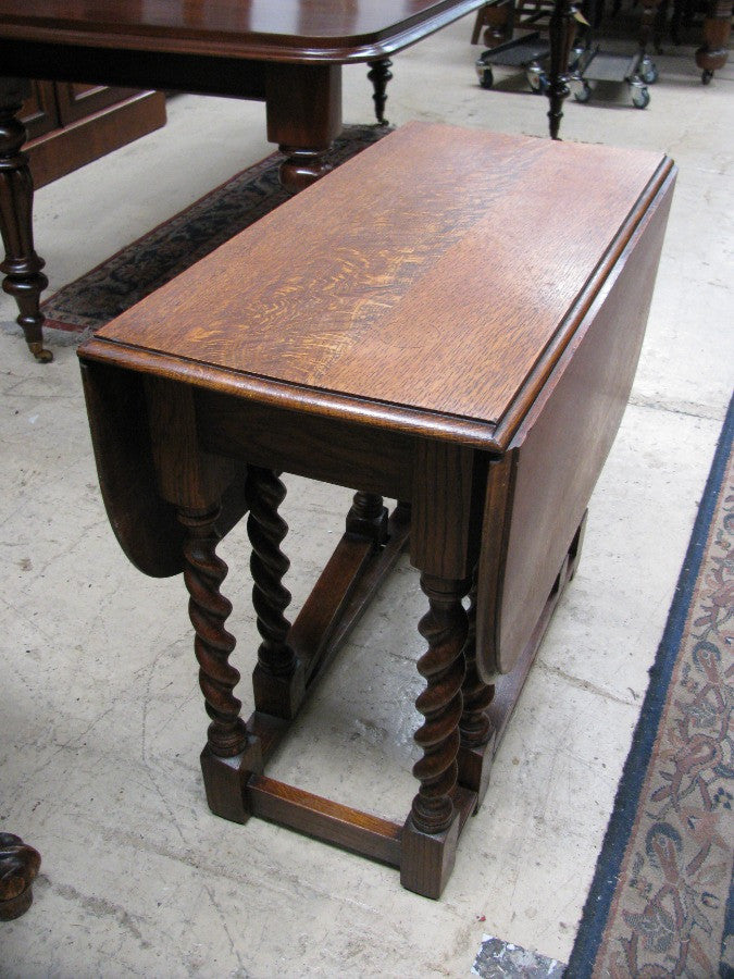 Jacobean Drop side Table | Antique & Vintage | Moonee Ponds Antiques | Australia Wide Delivery