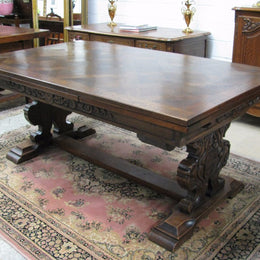 French Oak Dining Table