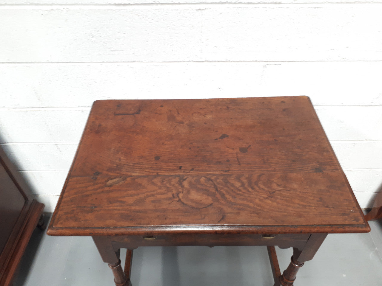 A Late 18th Century French Oak Side Table With Drawer | Antique & Vintage | Moonee Ponds Antiques | Australia Wide Delivery